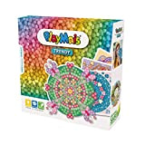 PlayMais Mosaic Trendy Mandala Kit Creativo per Bambini dai 6 Anni | Oltre 3.000 Pezzi e 6 Adesivi a Mosaico ...