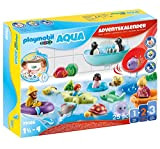 Playmobil 1.2.3 Aqua 71086 Calendario dell'Avvento per Bambini: Bagnetto Divertente, con Animali Galleggianti, Gioco per la Vasca da Bagno, Giocattolo ...