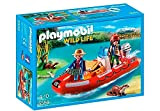 Playmobil 5559 - Gommone con Esploratori, 2 Pezzi
