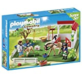 Playmobil 6147 - Superset Clinica dei Pony, Multicolore