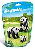 Playmobil 6652 - Famiglia di Panda, Nero/Bianco