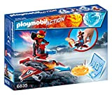 Playmobil 6835 - Fire-Robot con Space-Jet Lanciadischi, Multicolore