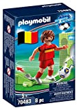 PLAYMOBIL 70483 - Calcio sportivo e d'azione - Giocatore belga