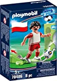 PLAYMOBIL 70486 - Sport e calcio d'azione - Giocatore polacco