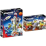 Playmobil 9487 Stazione Spaziale su Marte & 9488 Razzo Spaziale con Rampa di Lancio
