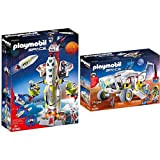 Playmobil 9488 Razzo Spaziale con Rampa di Lancio & 9489 Mezzo di Esplorazione su Marte