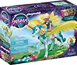 Playmobil Adventures of Ayuma 70809 Crystal Fairy con Unicorno, Giocattoli per Bambini dai 7 Anni