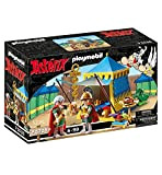 Playmobil Asterix 71015 Tenda del Capo con Generali, Giocattoli per Bambini dai 5 Anni