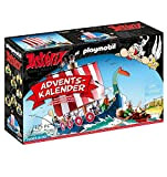 Playmobil Calendario dell'Avvento 71087 Asterix e i Pirati con Nave Pirata Galleggiante, Scialuppa e Personaggi del Fumetto, Giocattolo per Bambini ...