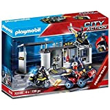 Playmobil City Action 70338 - Centrale dell'unità Speciale Portatile, dai 4 Anni, Multicolore, 139 Pezzi