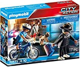 Playmobil City Action 70573 - Poliziotto in Bici e Borseggiatore, dai 4 ai 10 Anni