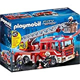 Playmobil City Action 9463 Autoscala dei Vigili del Fuoco con Luci e Suoni, dai 5 Anni