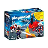 Playmobil City Action Squadra dei Vigili del Fuoco con Pompa d'Acqua, dai 5 Anni, 9468