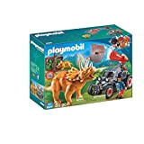 Playmobil Dinos 9434 Fuoristrada con Rete per i Dinosauri, dai 4 Anni