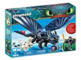 Playmobil Dragons 70037 - Sdentato e Hiccup con Baby Dragon, dai 4 Anni