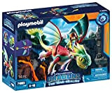 Playmobil DreamWorks Dragons 71083 Dragons: The Nine Realms - Feathers & Alex, Personaggio di Dragons e Drago Giocattolo, Giocattolo per ...