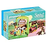 Playmobil DreamWorks Spirit 9480 Abigail e la Stalla di Boomerang, dai 4 Anni