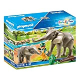 Playmobil Family Fun 70324 - Guardiano dello Zoo con Elefanti, dai 4 Anni