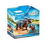 Playmobil Family Fun 70354 - Ippopotamo con Cucciolo, dai 4 Anni