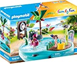 PLAYMOBIL Family Fun 70610 - Piscina con Giochi d'Acqua, per Giocare con l'Acqua, dai 4 Anni