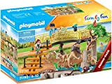 Playmobil Family Fun 71192 Recinto dei Leoni, con 4 Animali Giocattolo, Giocattolo per Bambini dai 4 Anni in su