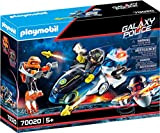 Playmobil Galaxy Police 70020 - Moto Drone della Pattuglia Galattica, con Effetti Luminosi, dai 5 Anni