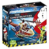 Playmobil Ghostbusters 9385 Venkman con Elicottero e Cannone ad Acqua, dai 6 Anni