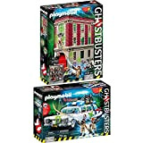 PLAYMOBIL® Ghostbusters™ Set: 9219 Fire Station + 9220 Ecto-1