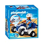 Playmobil Polizia 3655 Poliziotto con Moto Spiaggia