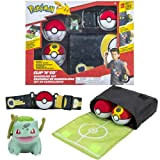 Pokemon Bandolier Clip N Go Cintura Set Bulbasaur & Pokeball Include 1 Personaggi da 5 cm, Colore Borsa, 2 Palline ...