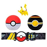 Pokèmon- Clip 'N' Go Belt Set-Include 6,5 cm Pikachu Battle Figure con Poke Ball e Accessori di Lusso per Palline, ...