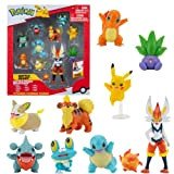 Pokemon Personaggi Set 10pack 5-11 cm, Giochi Pokemon 2022 – Cinderace Pikachu Charmander Squirtle Oddish Gible Bulbasaur Yamper Froakie & ...