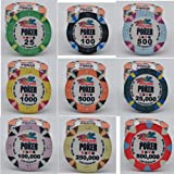 Pokershop Sample Pack fiches in Ceramica WSOP Rio Replica