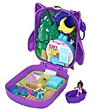 Polly Pocket-Il Campeggio dei Gufetti Playset Tascabile con Micro Bambole e Accessori, Giocattolo per Bambini 4+ Anni, Multicolore, GKJ47, Esclusivo ...