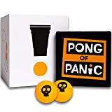 PONG OF PANIC - Beer Pong gioco di bere – Divertenti compiti sotto ogni tazza – Gioco per feste, gioco ...