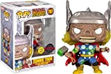 POP 55646, Marvel Zombies 787 – Thor Zombie Glow in The Dark Special Edition, Multicolore