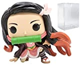 POP Demon Slayer - Nezuko Kamado Funko Pop! Figura in vinile (rilegata con custodia protettiva compatibile con Pop Box), multicolore, ...