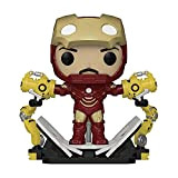 Pop! Iron Man 2: Iron Man MKIV con Gantry Glow-in-The-Dark Deluxe in vinile