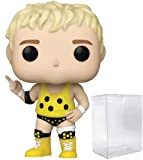 POP WWE: Dusty Rhodes Funko Pop! Figura in vinile (rilegata con custodia protettiva compatibile con Pop Box), multicolore, 9,5 cm
