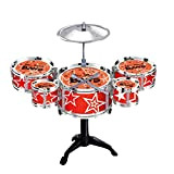 POPETPOP 1 Set Tavolo Top Games Drum Set Kids Drum Kit Toddlers Jazz Drum Set Strumenti Musicali Giocattolo Regalo per ...