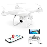 Potensic GPS Drone conTelecamera 1080P, Drone Professionale T25, Drone GPS FPV Trasmissione, Droni con la Telecamera 120° Grandangola Regolabile, Droni ...