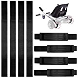 POUGEO Hoverboard Kart Straps-4 Paia, Protector per Hover Kart Replacement Hook-And-Loop