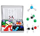 Poweka Modello Molecolare di Chimica 240 Pezzi, Kit di Struttura di Biochimica di Base, Kit di Molecole Organiche per Insegnanti ...