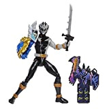 Power Rangers Dino Fury Black Ranger con manica scudo 15 cm Action Figure Toy Toy Dino Fury, accessorio Chromafury Saber, ...