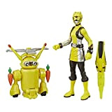 Power Rangers - Ranger Giallo e Morphin Jax Beastbot (2 action figure giocattolo da 15 cm, ispirate alla serie TV ...
