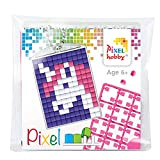 Pracht Creatives Hobby- Pixel Set Medaglione Unicorno Anello Portachiavi Ciondolo Ragazze Ideale Come Piccolo Regalo per Il Compleanno dei Bambini, ...