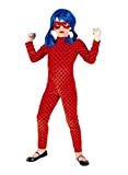 PRESTIGE & DELUXE Costume Vestito Carnevale Lady Bug Ladybug MIRACUOLOUS Taglia 5 6 7 8 9 10 Anni (7-8 Anni)