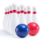 Prextex Set Bowling in Schiuma Dimensione Bambino Set Morbido ma Resistente da Bowling per Bambini