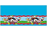 Procos- Tovaglia plastica Disney Mickey Rock The House (180x120cm), Multicolore, 93825