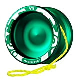 Professional Responsive Yoyo V3, MAGICYOYO Metal Yoyo per principianti, lega Yoyo con cuscinetto unresponsive + strumento di rimozione del cuscinetto ...